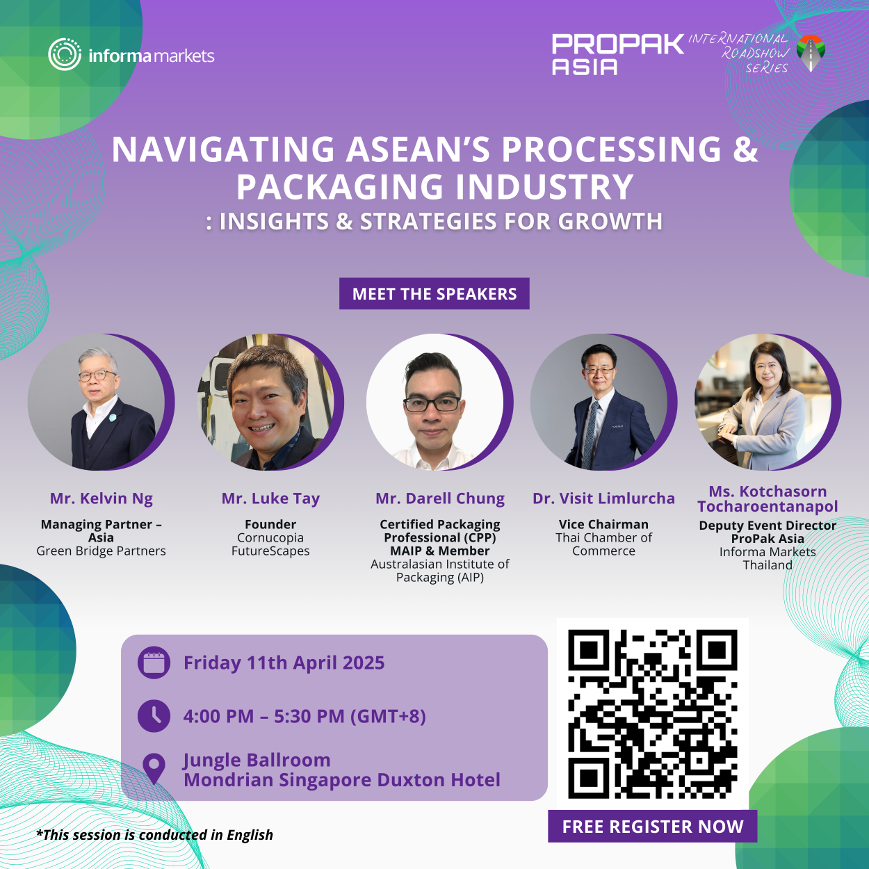International Roadshow @ Singapore Poster